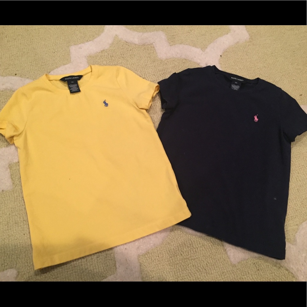 RALPH LAUREN polo t-shirts